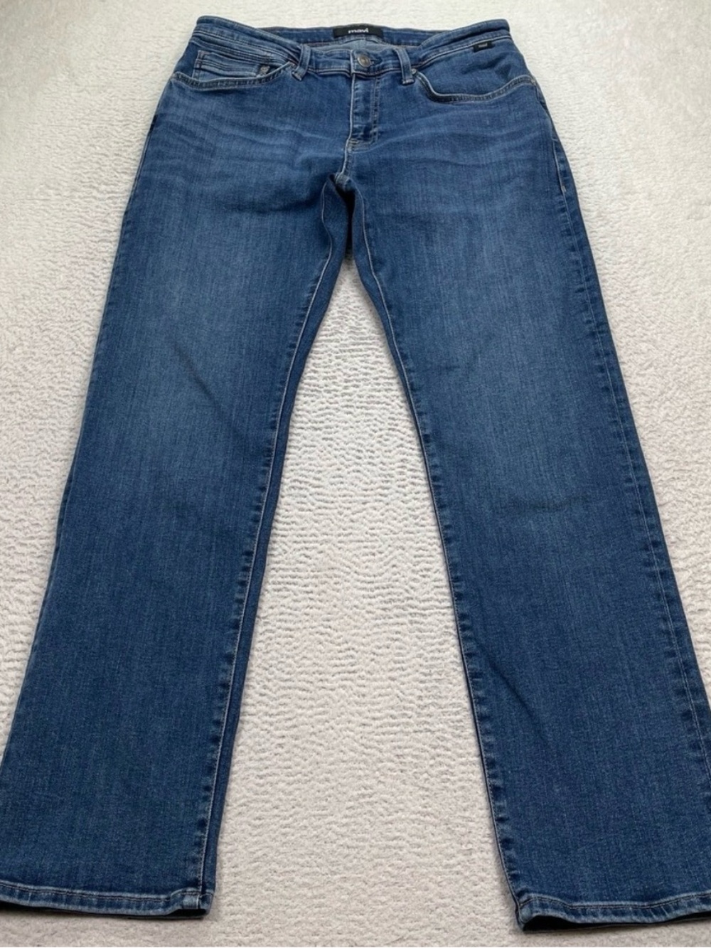 Mavi (Zach) Jeans - Men’s Dark Blue Straight Leg Jeans